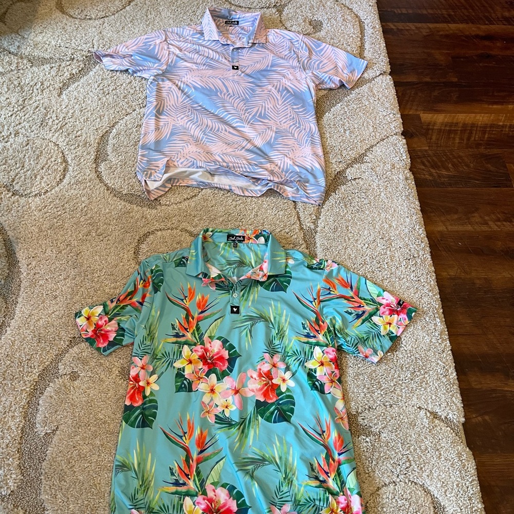 2 Bad Birdie Golf Polos